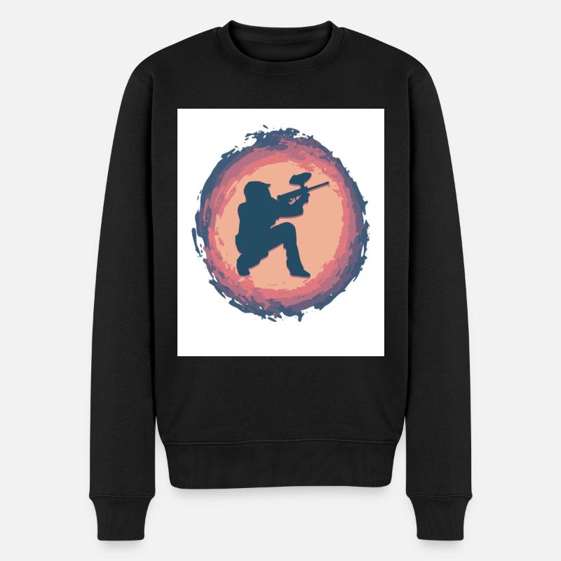 Splash Paintball - Pull Premium bio Homme - noir