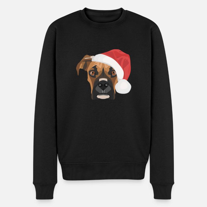 Boxer Joyeux Noël - Pull Premium bio Homme - noir