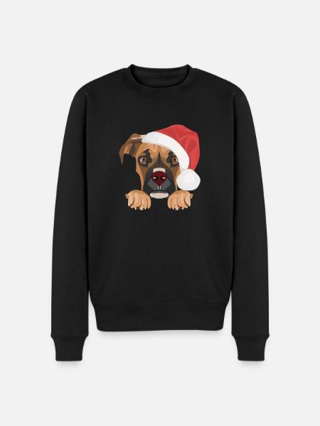 Boxer Joyeux Noël - Pull Premium bio Homme - noir