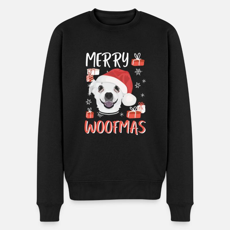 Chihuahua Joyeux Noël - Pull Premium bio Homme - noir