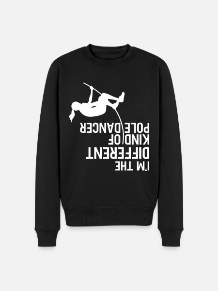 Stabhochsprung - Männer Premium Bio Pullover - Schwarz