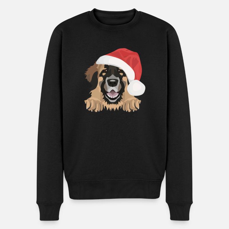 Joyeux Noël Leonberg - Pull Premium bio Homme - noir