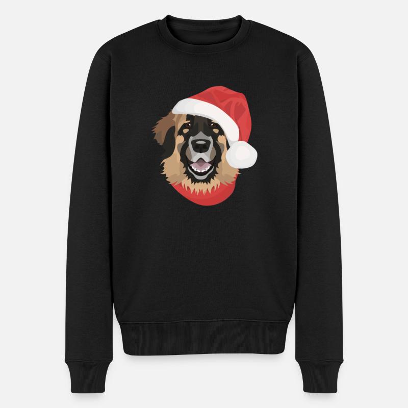 Joyeux Noël Leonberg - Pull Premium bio Homme - noir