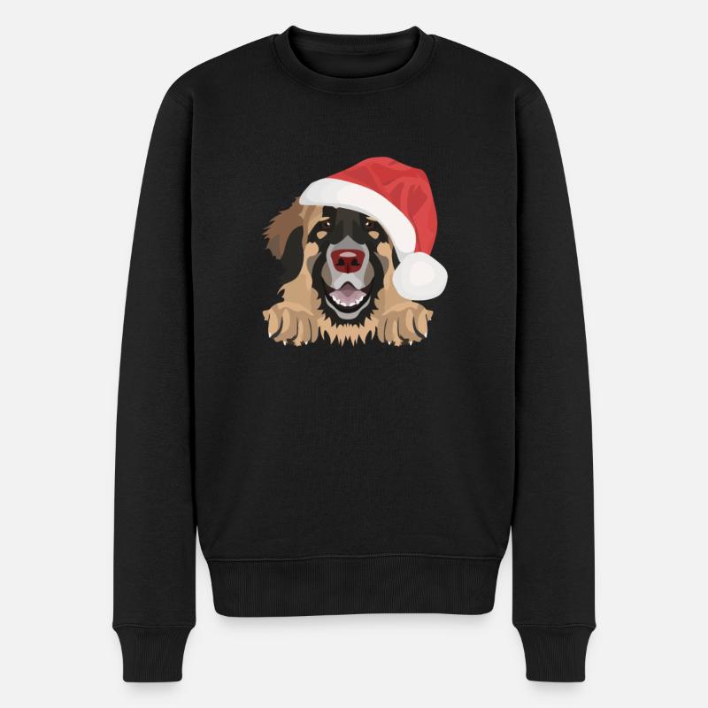 Joyeux Noël Leonberg - Pull Premium bio Homme - noir