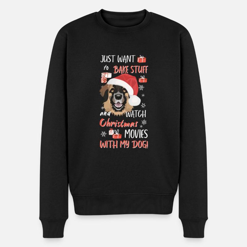 Joyeux Noël Leonberg - Pull Premium bio Homme - noir