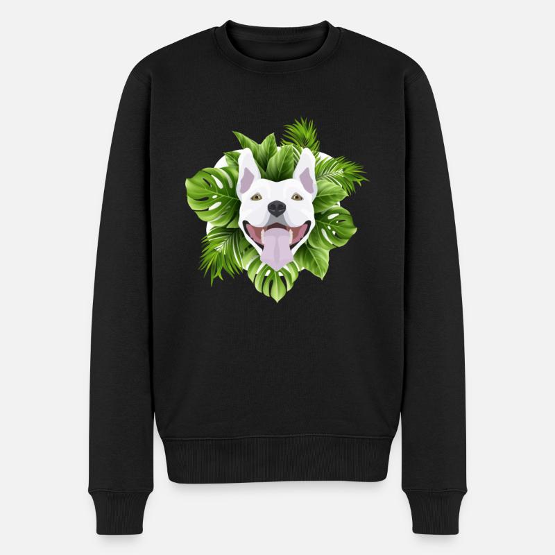 Tropical Bull Terrier - Pull Premium bio Homme - noir