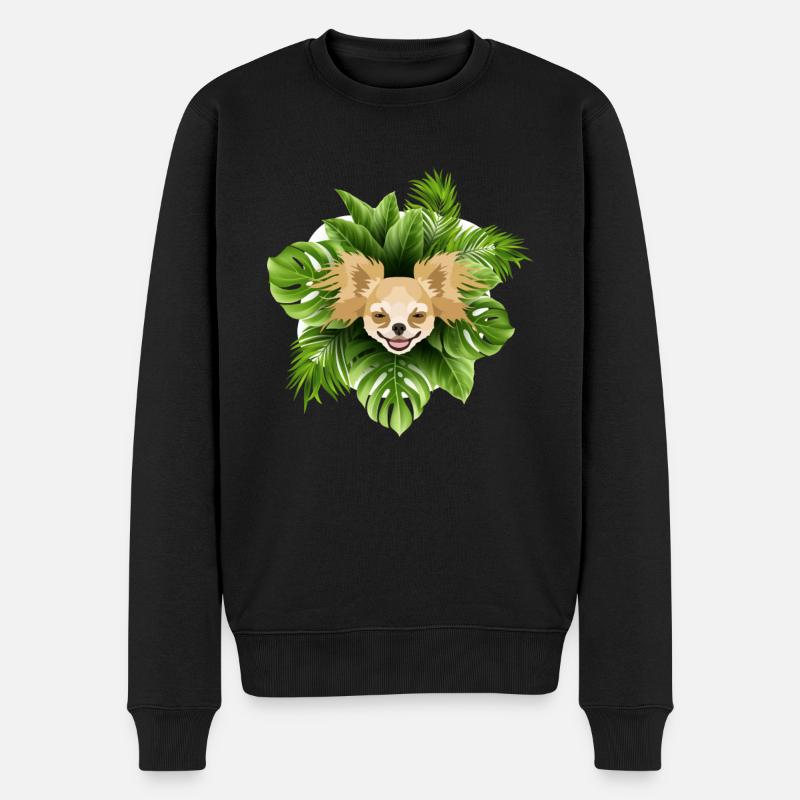 Tropical Chihuahua - Pull Premium bio Homme - noir