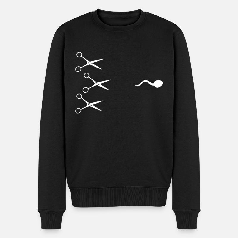 Urologue de vasectomie - Pull Premium bio Homme - noir