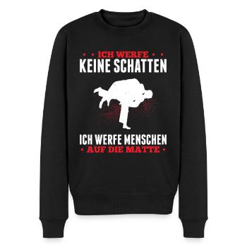 Judo Für Judoka Judo Kämpfer Judo Trainer Judo - Männer Premium Bio Pullover - Schwarz - Vorne - Nico (187cm)