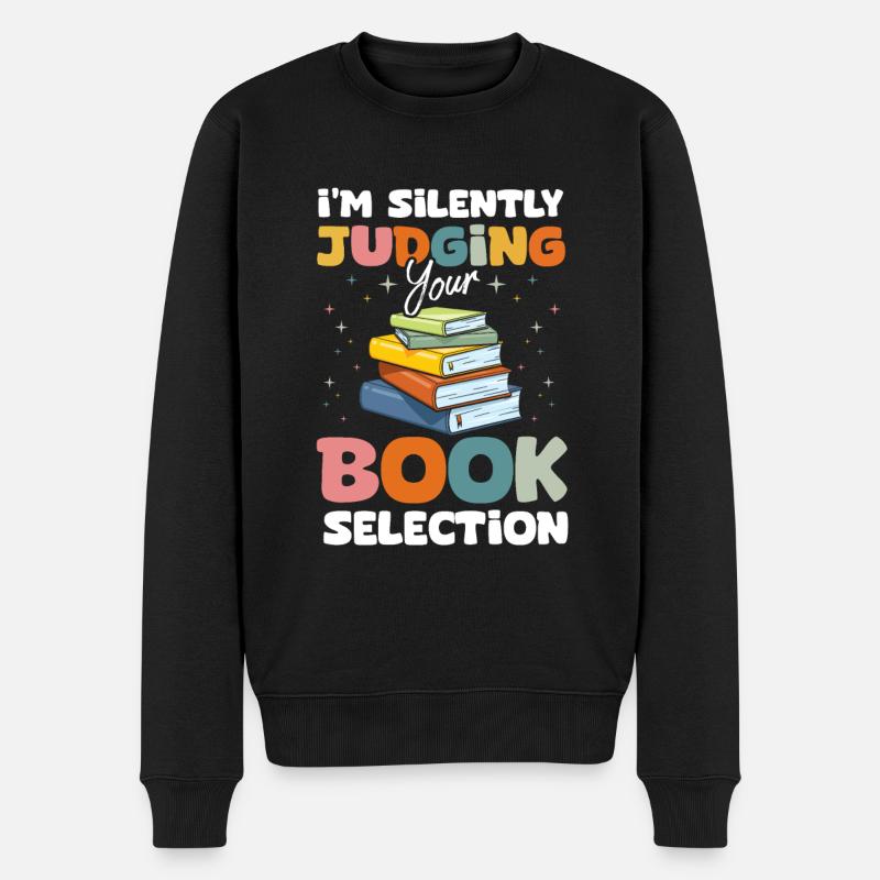 Library Assistant Library Assistant - Men's Premium Organic Jumper - black