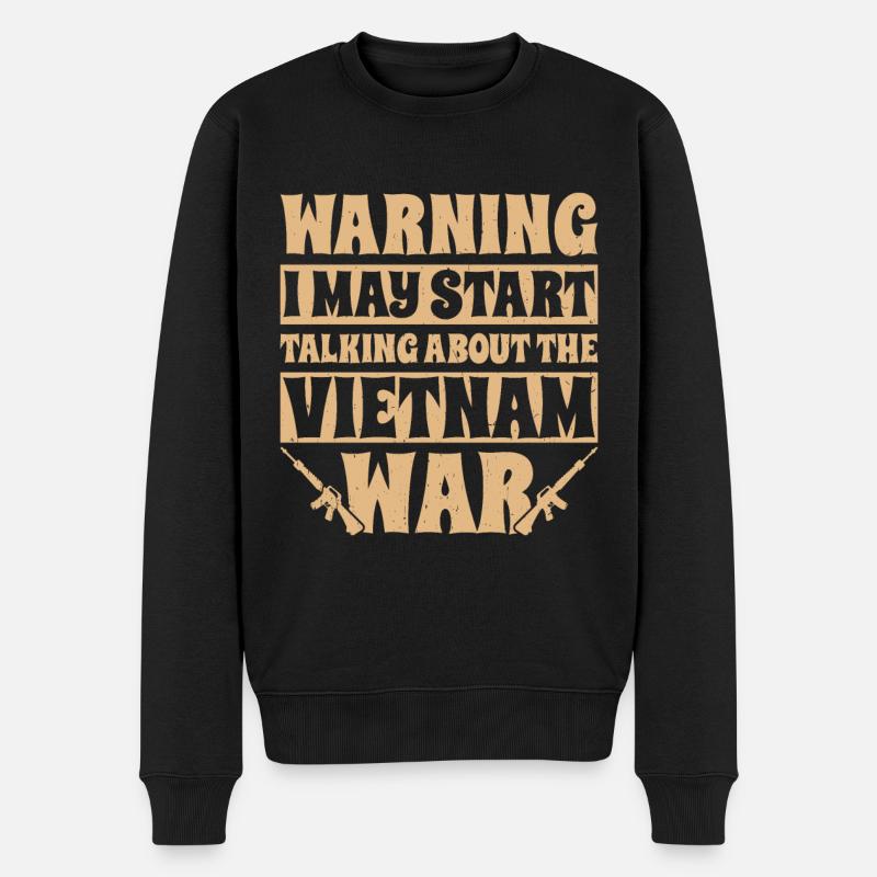 Historien - Pull Premium bio Homme - noir