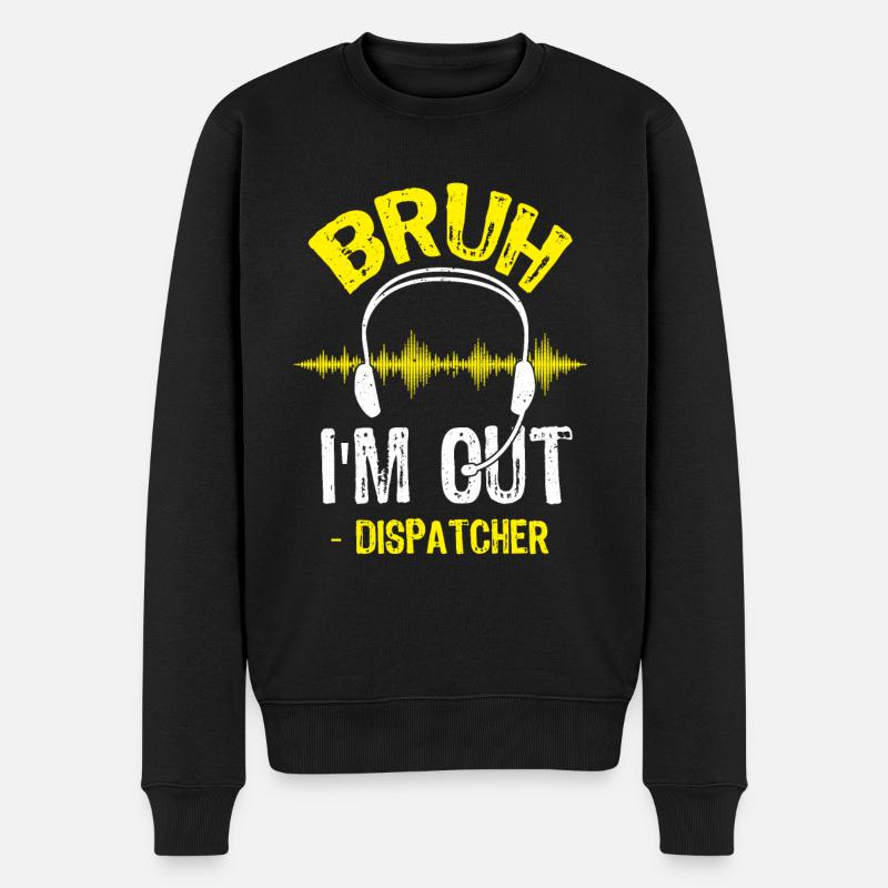 Dispatch Operator Dispatcher - Men's Premium Organic Jumper - black