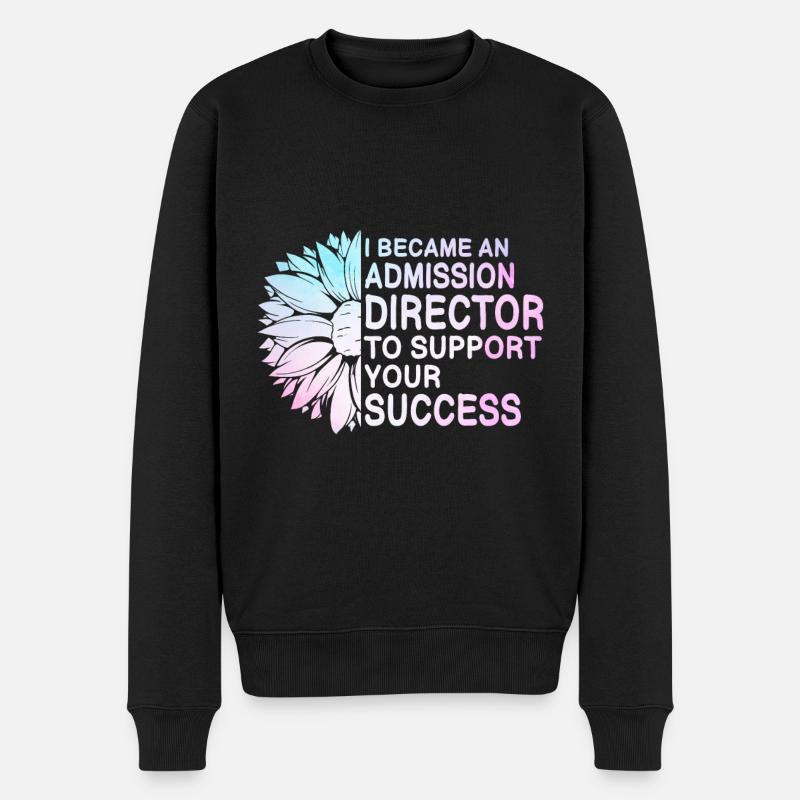 Directeur des admissions - Pull Premium bio Homme - noir