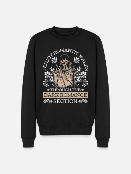 Dark Romance Smut Reader - Men's Premium Organic Jumper - black