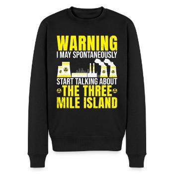 Nuclear engineering engineer - Männer Premium Bio Pullover - Schwarz - Vorne - Nico (187cm)