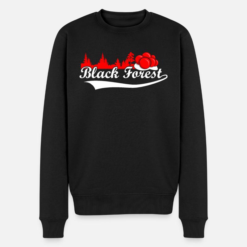 Forêt Noire Forêt Noire - Pull Premium bio Homme - noir