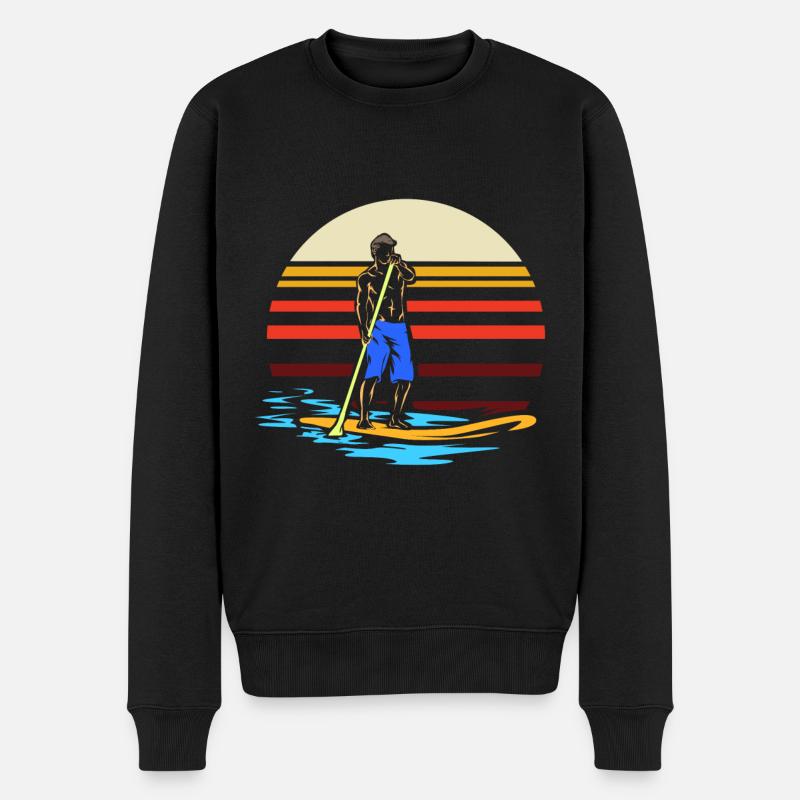 SUP Stand up paddle - Pull Premium bio Homme - noir