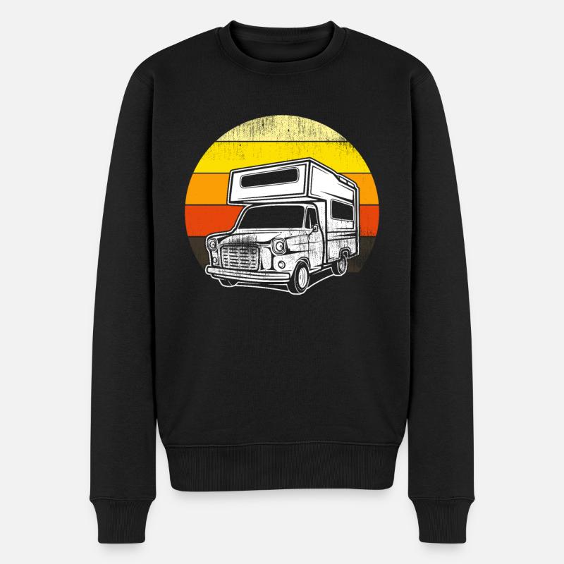 Camping-car camping-car - Pull Premium bio Homme - noir