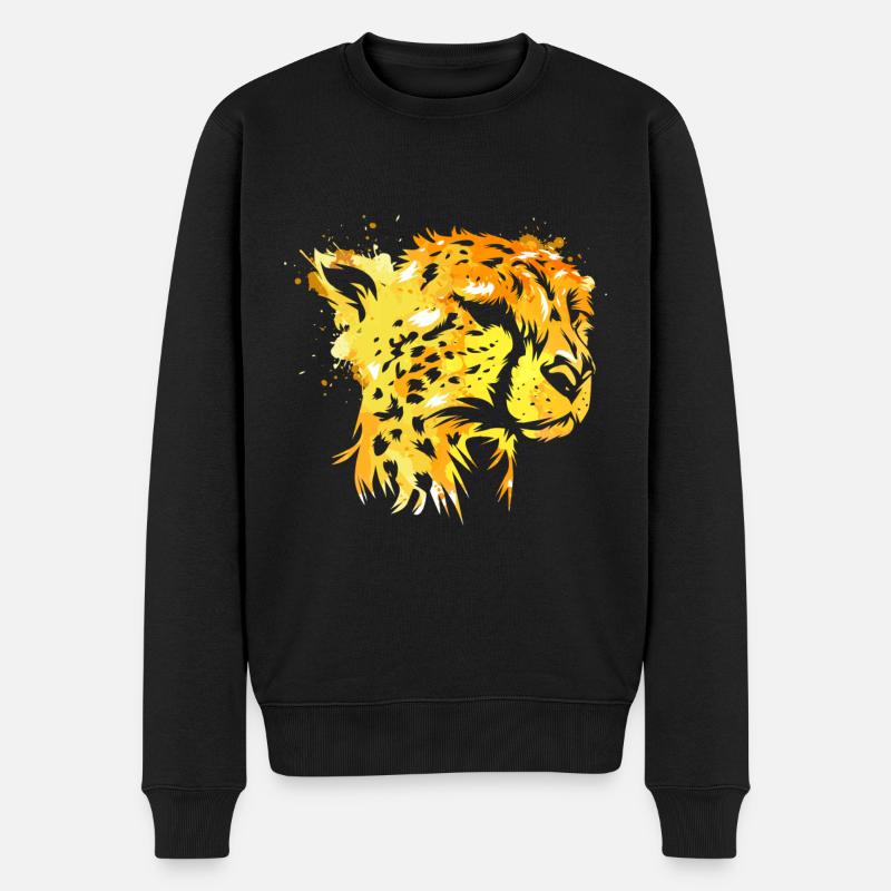 Guépard 3 - Pull Premium bio Homme - noir