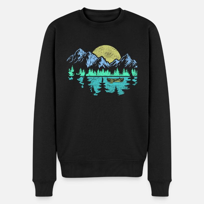 0 - Pull Premium bio Homme - noir