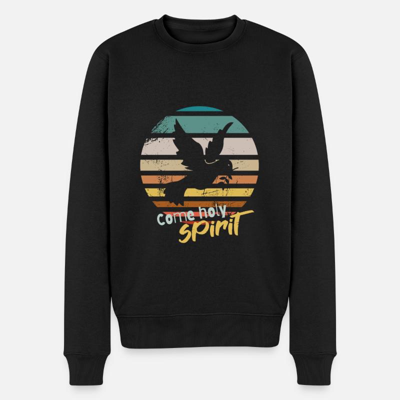 Chemises | Viens Saint - Pull Premium bio Homme - noir