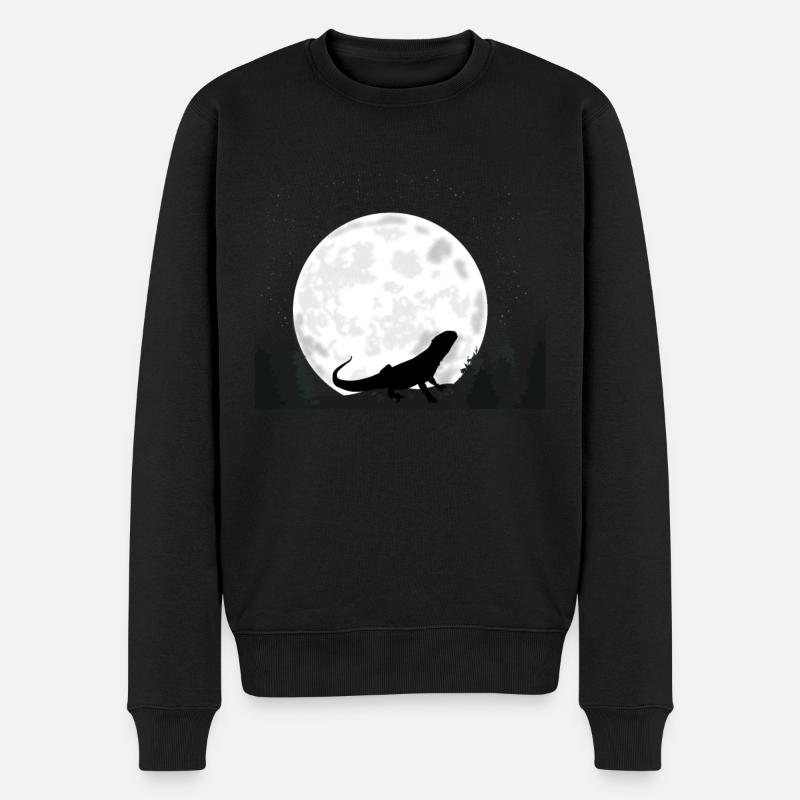 Dragons barbus - Pull Premium bio Homme - noir