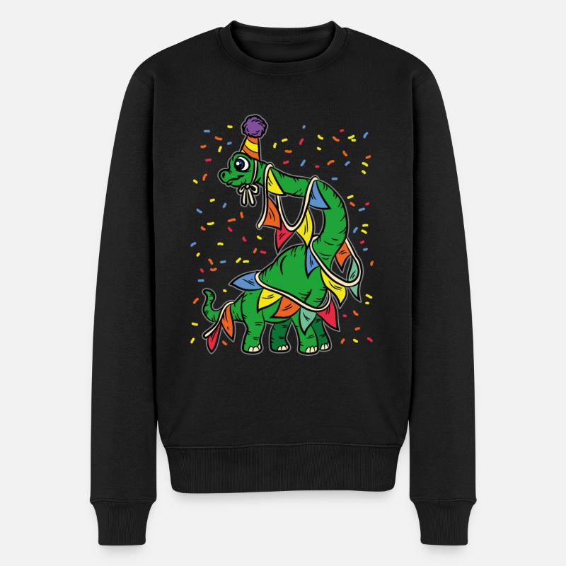 Fête d’anniversaire Dino - Pull Premium bio Homme - noir
