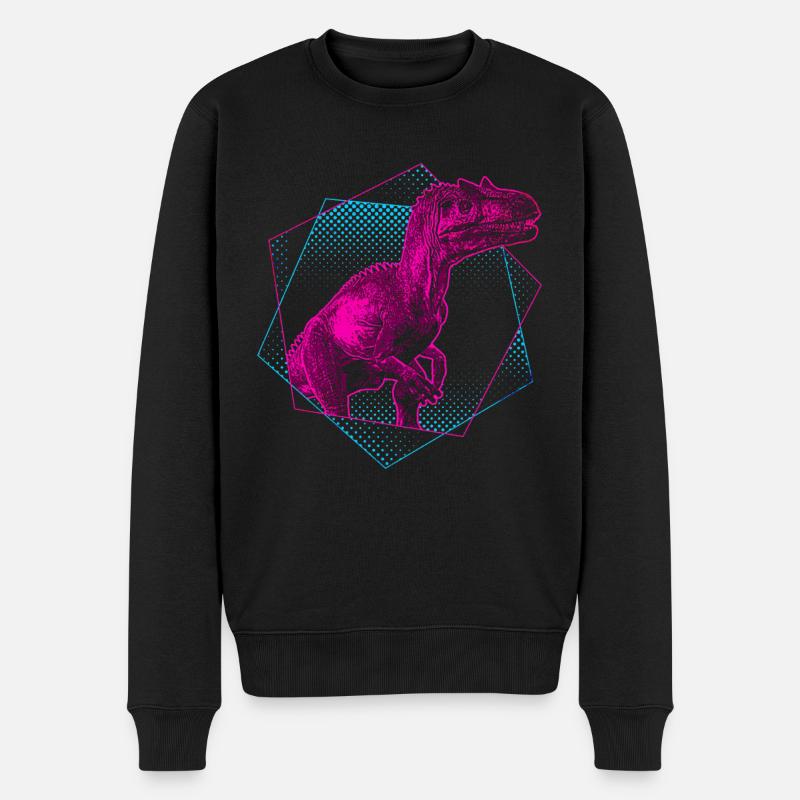 Dinosaure Allosaurus - Pull Premium bio Homme - noir
