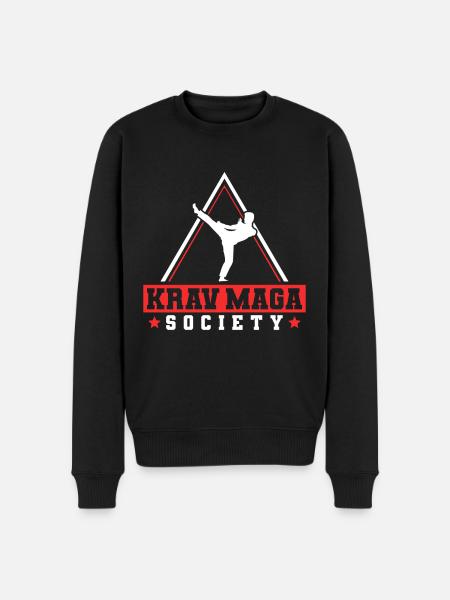 Krav Maga Apparel Israeli Self - Men's Premium Organic Jumper - black
