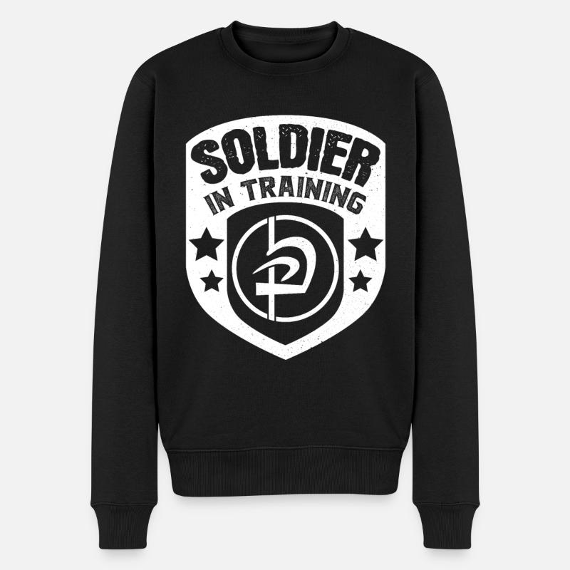 Krav Maga Apparel Israeli Self - Männer Premium Bio Pullover - Schwarz