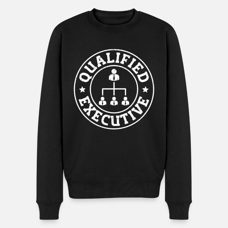 Direction exécutive - Pull Premium bio Homme - noir