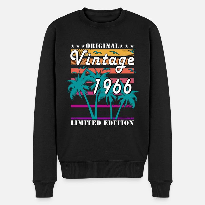 Millésime 1966 - Pull Premium bio Homme - noir