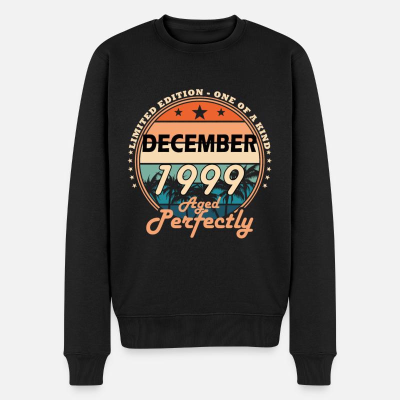 Décembre 1999 | Édition limitée - Pull Premium bio Homme - noir