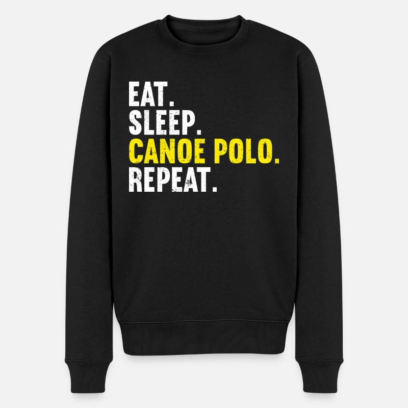 Canoë-polo - Pull Premium bio Homme - noir