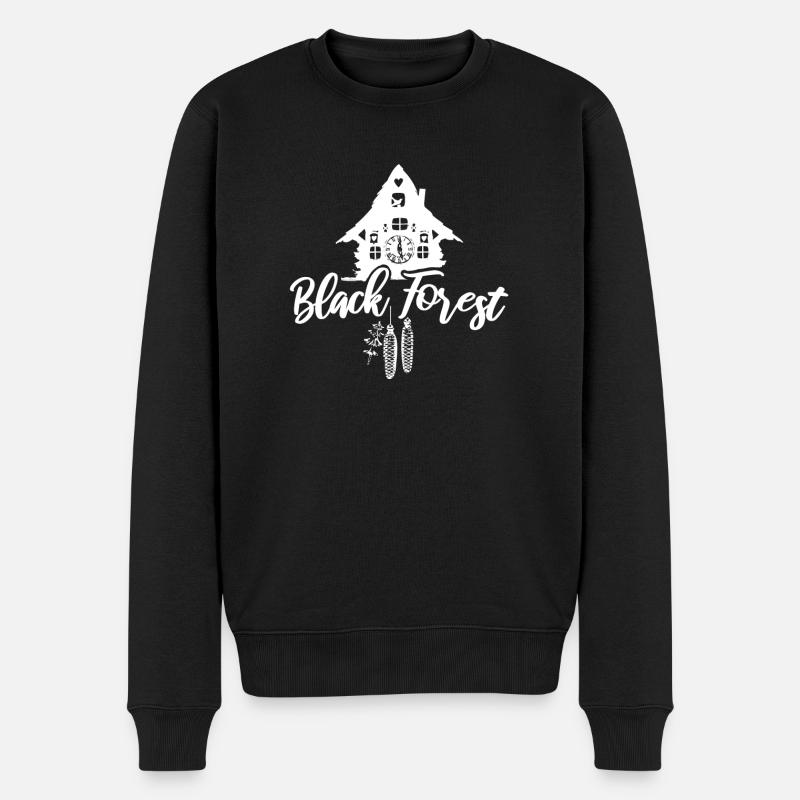 Forêt Noire - Pull Premium bio Homme - noir