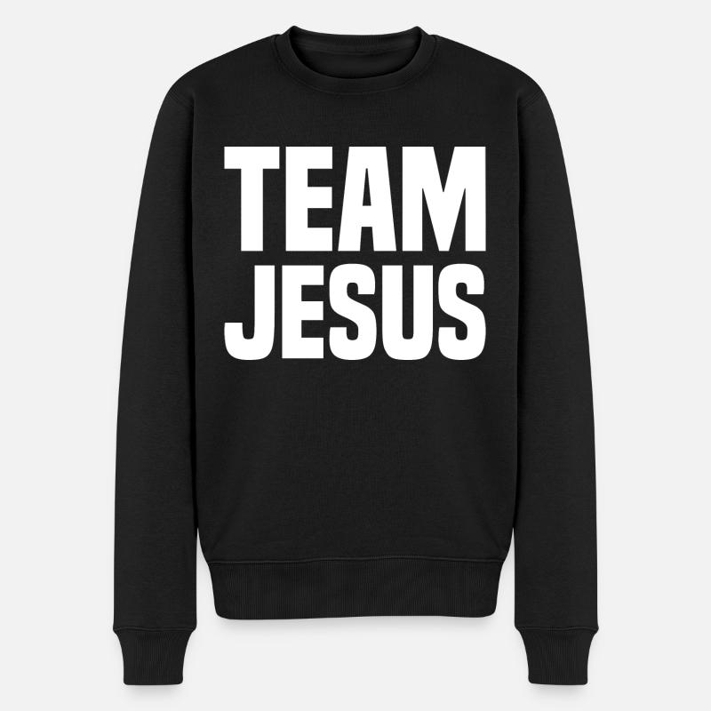 Équipe Jésus - Pull Premium bio Homme - noir