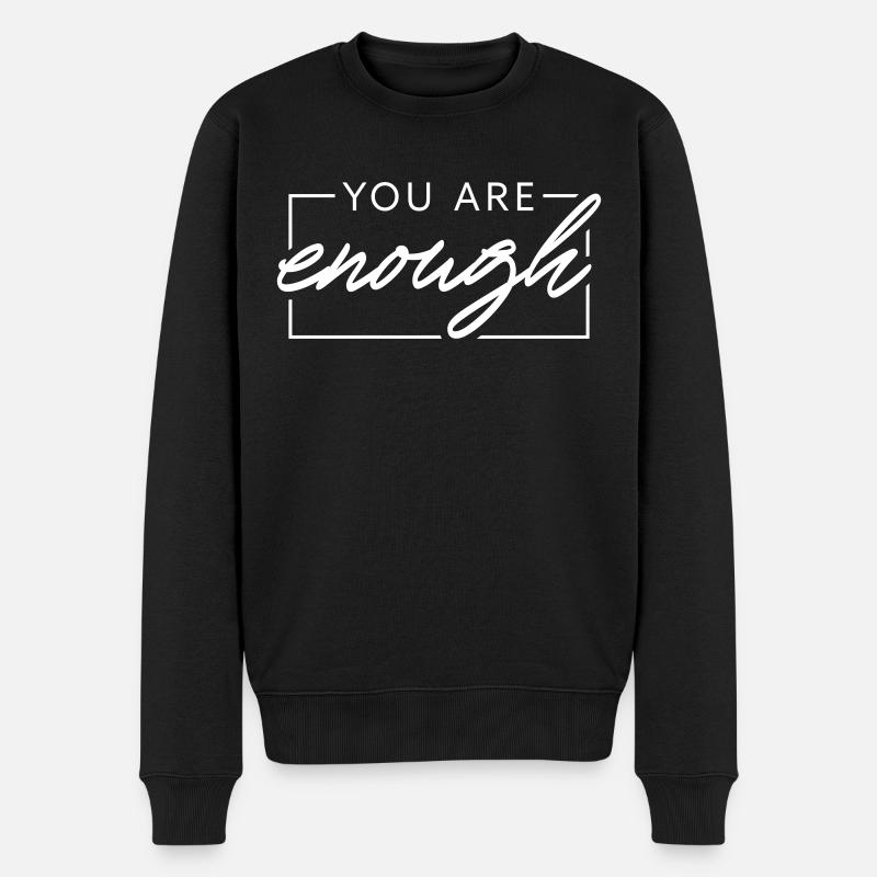 Vous êtes assez - Pull Premium bio Homme - noir