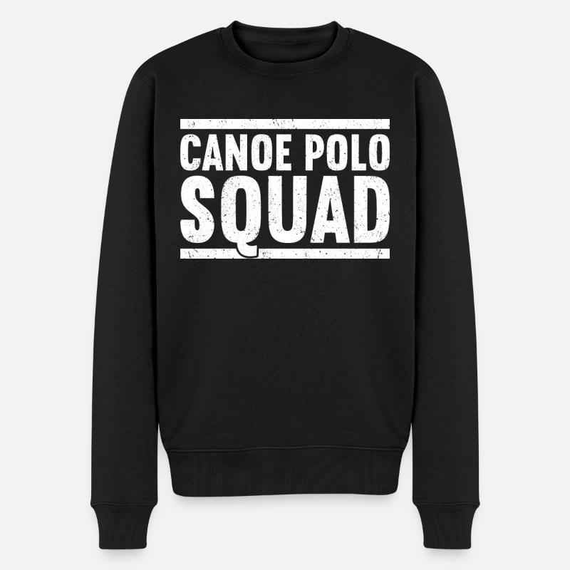 Canoë-polo - Pull Premium bio Homme - noir