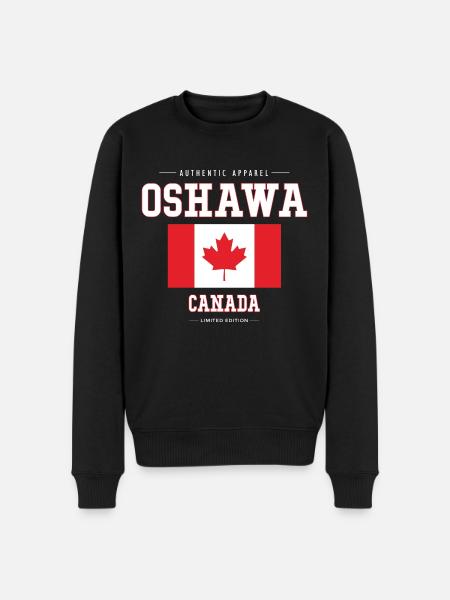 Oshawa - Pull Premium bio Homme - noir