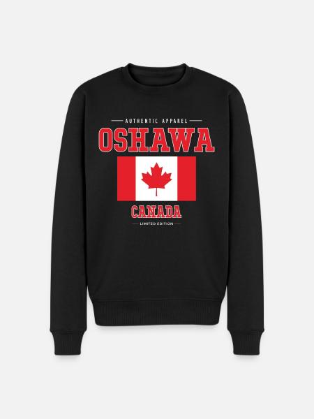 Oshawa - Pull Premium bio Homme - noir