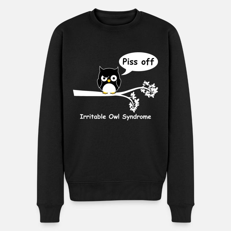 Irritable owl syndrome 2 - Pull Premium bio Homme - noir