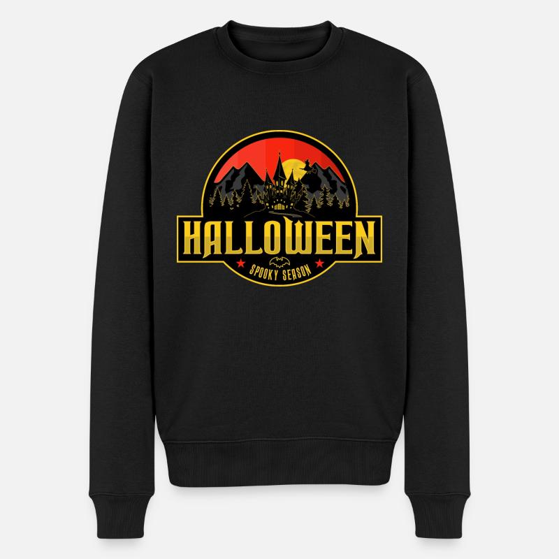 Halloween - Pull Premium bio Homme - noir