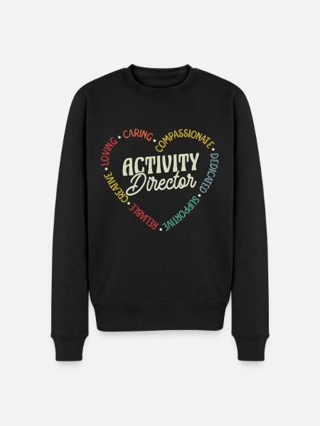 Awesome Activity Director Activity - Männer Premium Bio Pullover - Schwarz