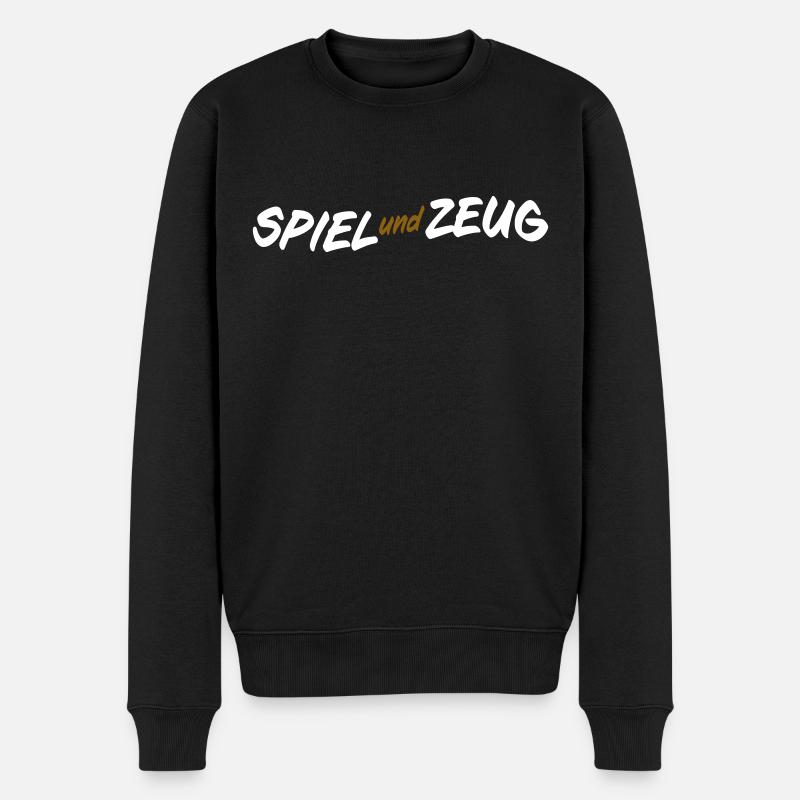 Jeux et autres - Pull Premium bio Homme - noir