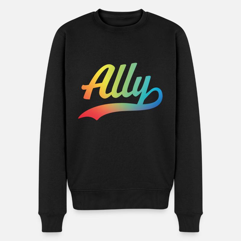 Allié - Pull Premium bio Homme - noir