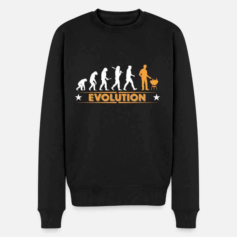Barbecue - Grillmeister - Evolution - Men's Premium Organic Jumper - black