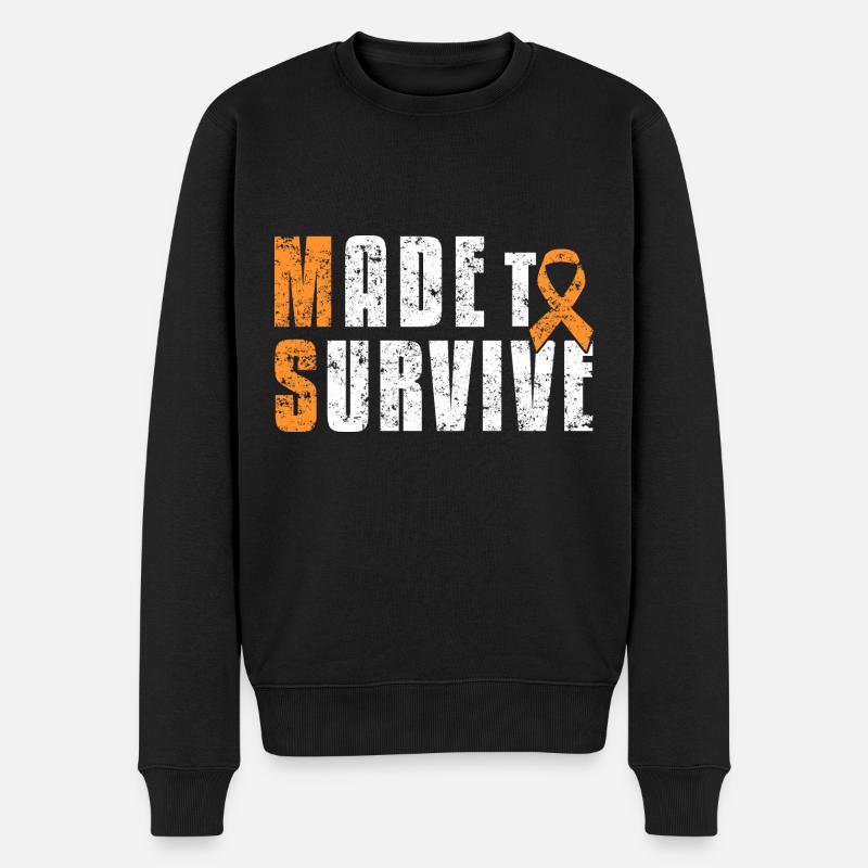 Made to Survive - Pull Premium bio Homme - noir