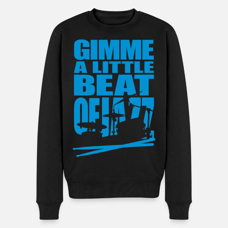 Jazz battement - Pull Premium bio Homme - noir