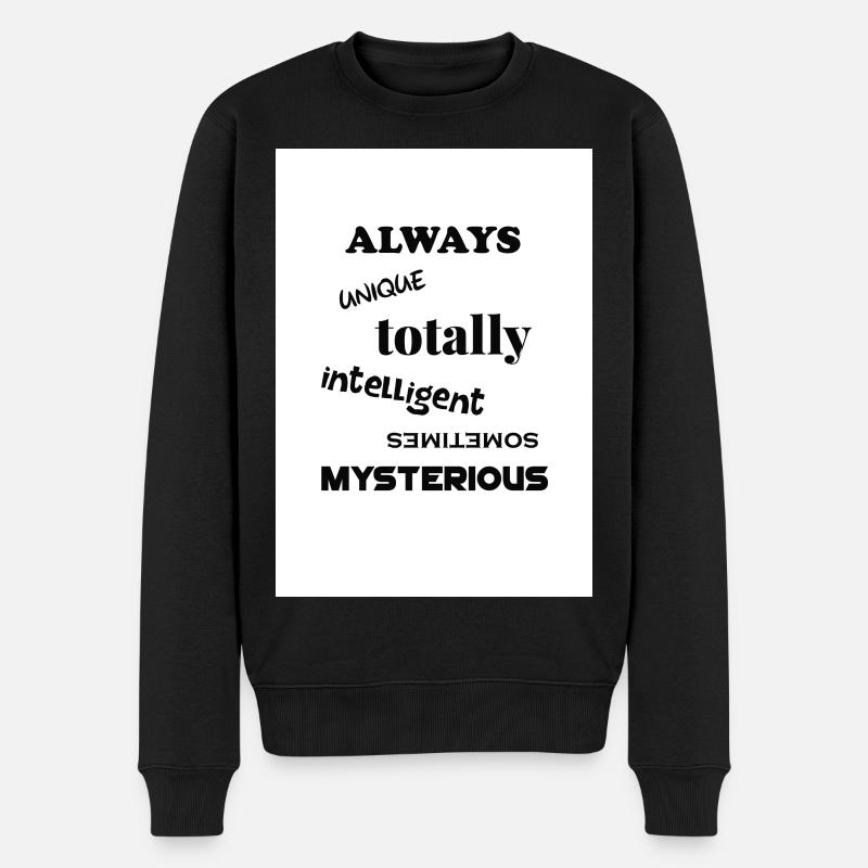 Autismus - Männer Premium Bio Pullover - Schwarz
