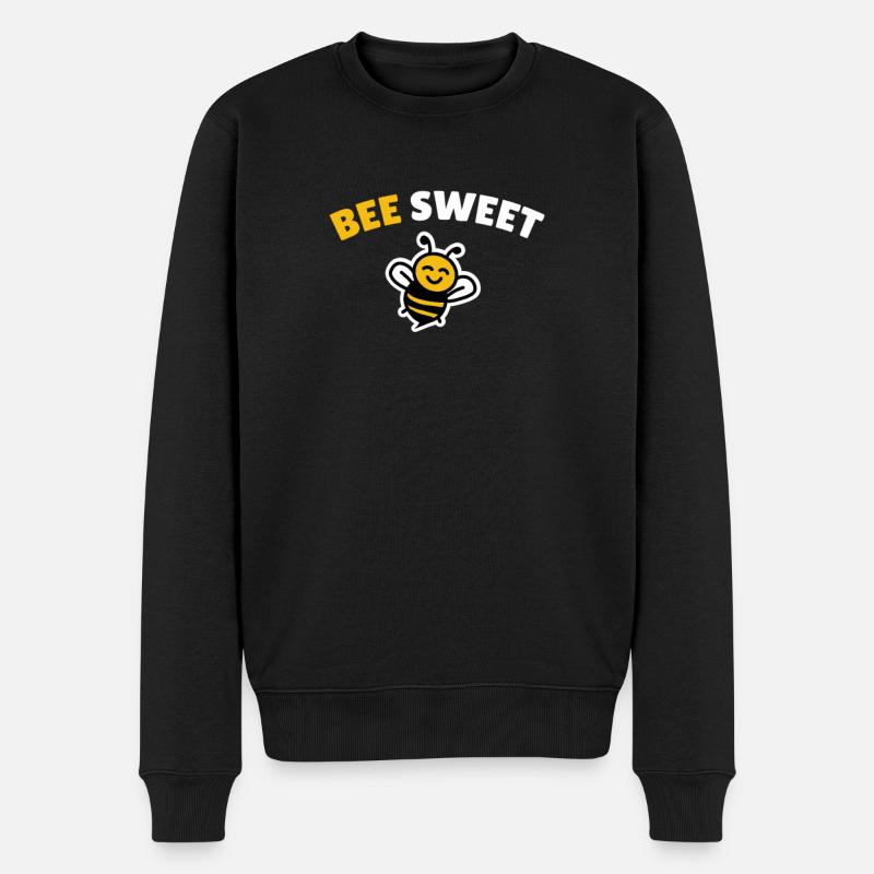 Abeille sucrée - Pull Premium bio Homme - noir